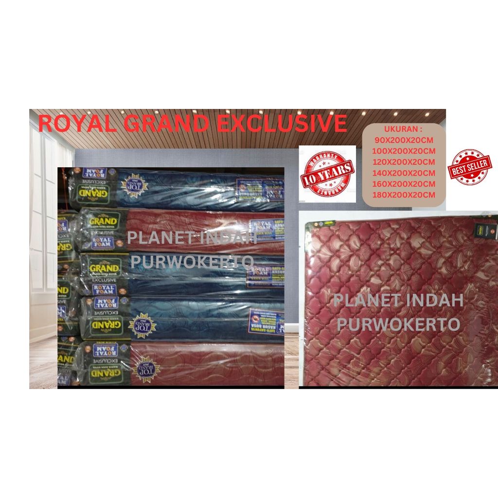 royal busa Grand Exclusive 90 - 180/KASUR BUSA ROYAL/ROYAL GRAND/ROYAL busa