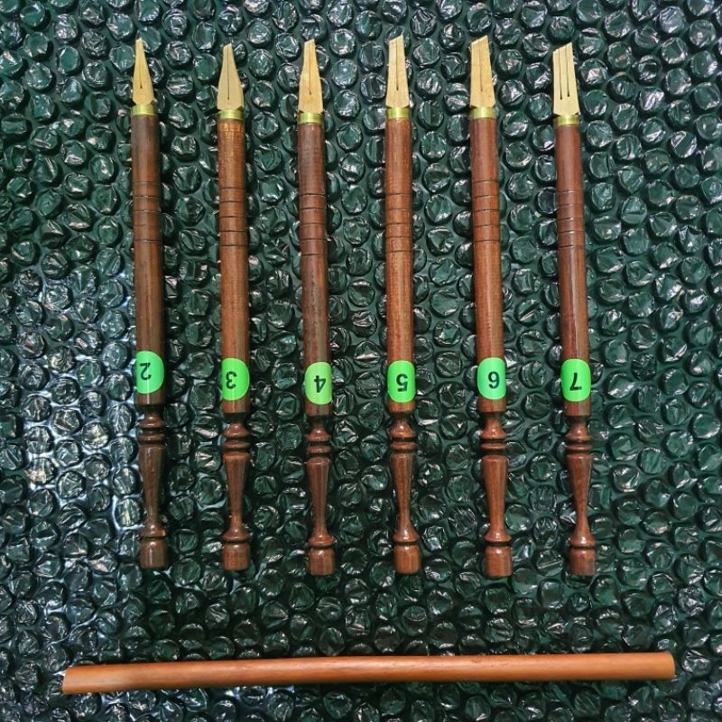 kalam KARIMAKE kalam naskah paket 2 free 1 handam . ukuran 2. 3. 4. 5. 6. 7. utk nulis pakai tinta