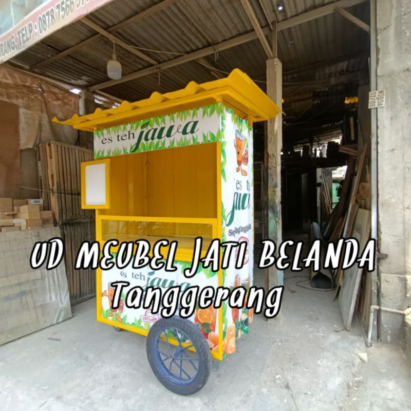 gerobak es teh solo gerobak minuman