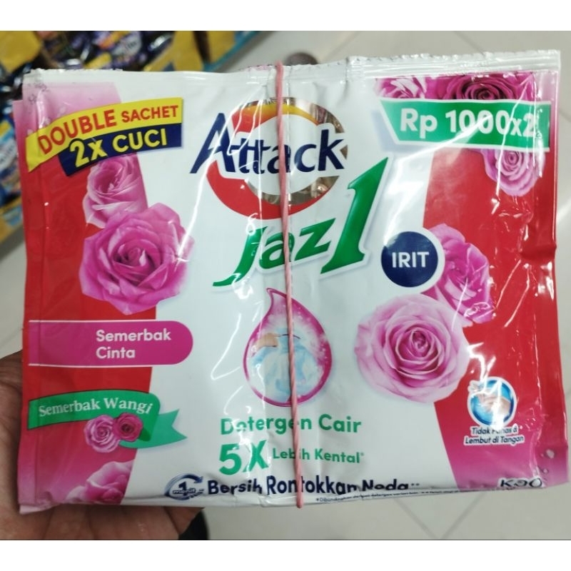 Attack Jaz 1 Deter Gel Sachet Renceng