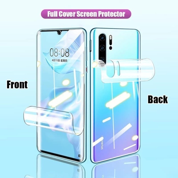 SHARP AQUOS SENSE 3 LITE, SENSE 4 PLUS, ZERO 2, ZERO 6 ANTI GORES JELLY HYDROGEL PREMIUM CLEAR BENIN