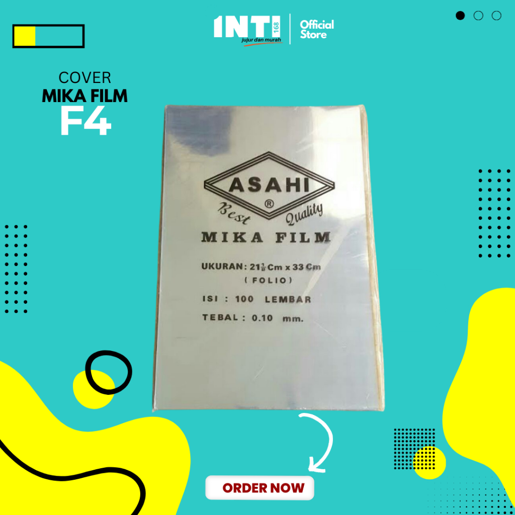 

Plastik Mika Jilid ASAHI 0.10mm ( 1pak/100lembar )