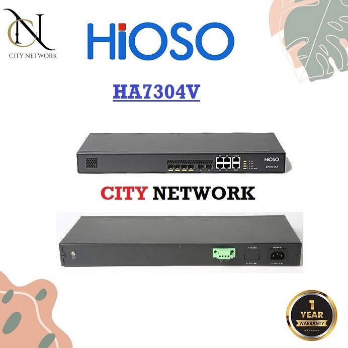 HIOSO EPON OLT HA7304V AC DC TANPA SFP HA7304 V