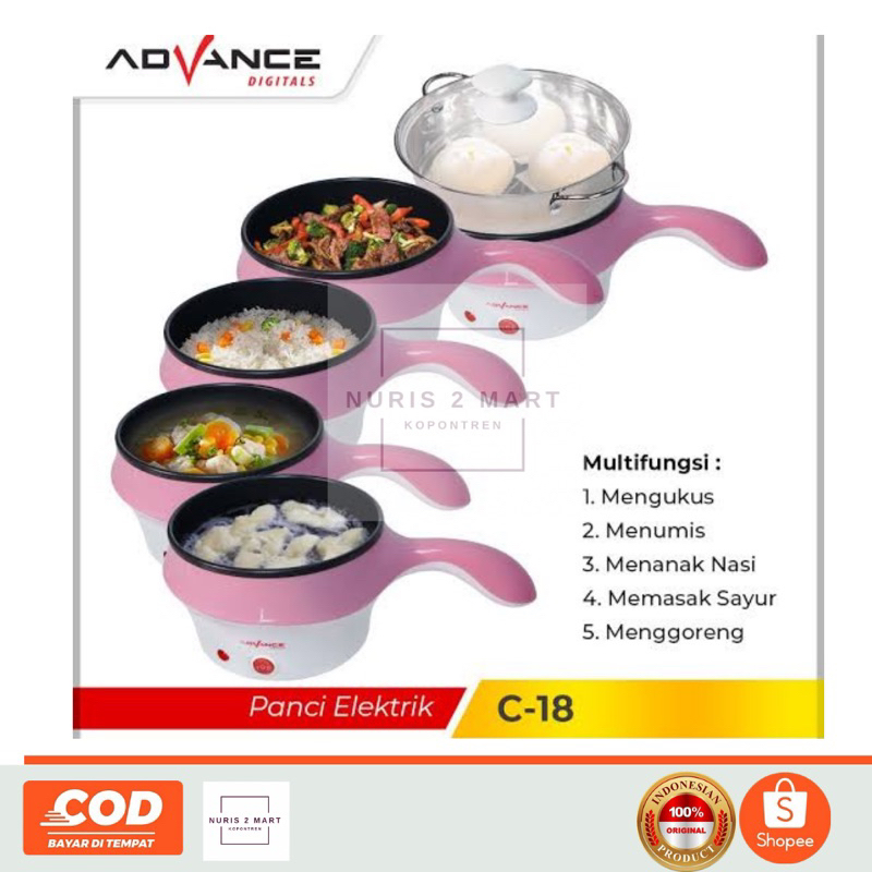 Panci listrik advance