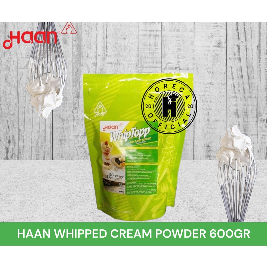 

HAAN WHIPPED CREAM POWDER 600GR / HAAN WHIP CREAM BUBUK 600GR