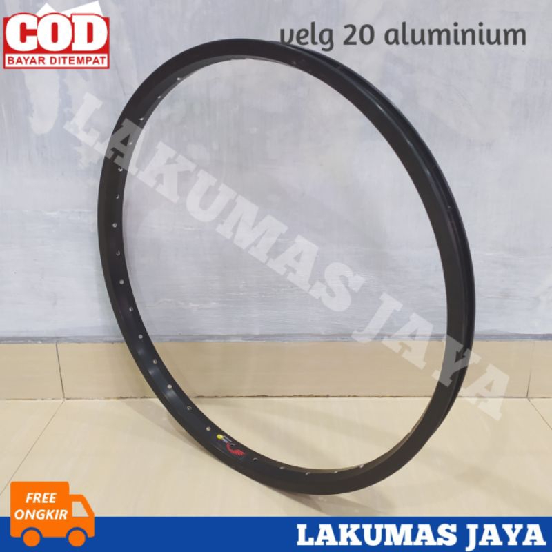Rims Velg Sepeda Ukuran 20 alloy 36 hole - Pelek Sepeda Lipat bmx anak