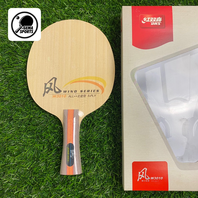 kayu Bet Pingpong Tenis Meja DHS Wind Series W3010 Original