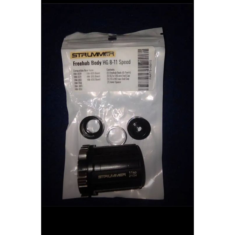 Body Freehub Strummer 8 - 11 Speed Body free hub Strummer
