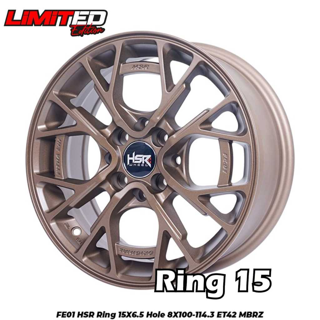 Velg mobil ring 15 Hsr Fe 01 Velg mobil Avanza,xenia,Calya,Sigra