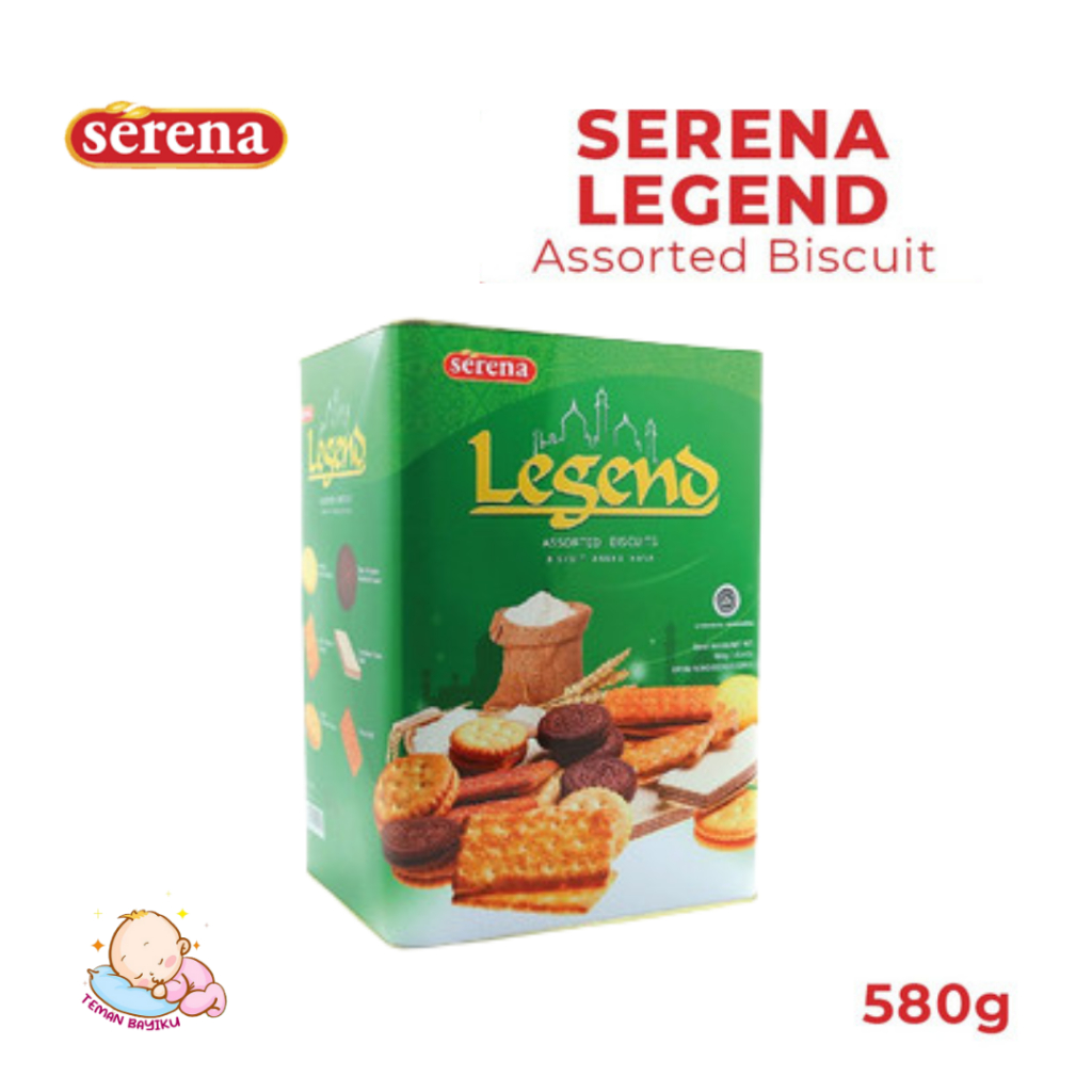 

Serena Legend 580 gram Assorted Biscuits Aneka Rasa Kemasan Kaleng