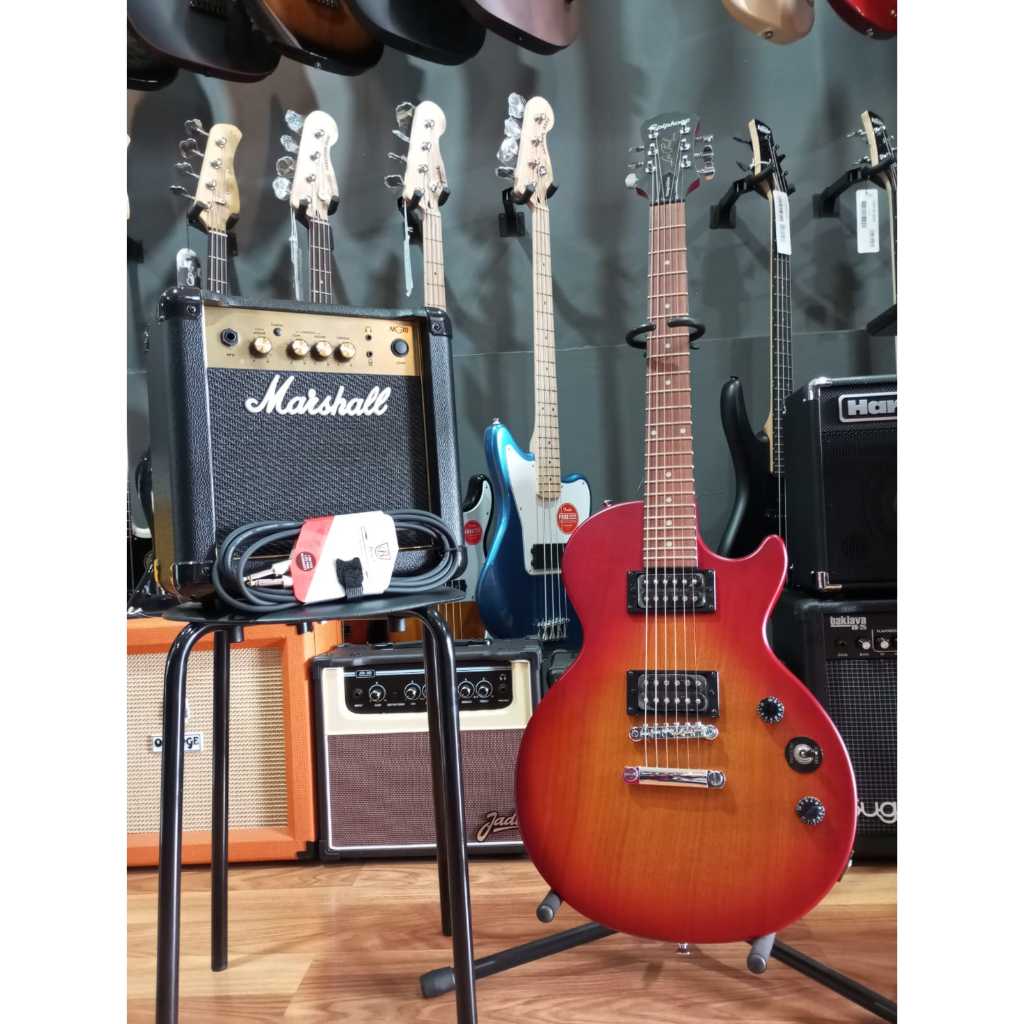 Paket Epiphone Les Paul Special Satin E1