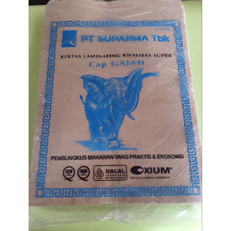 kertas nasi gajah biru_kertas bungkus nasi