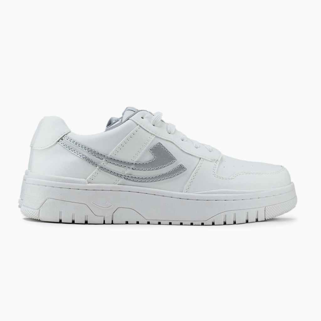 SEPATU SNEAKERS JOHNSON - DELTA V.2 LOWCUT (LC) WHITE