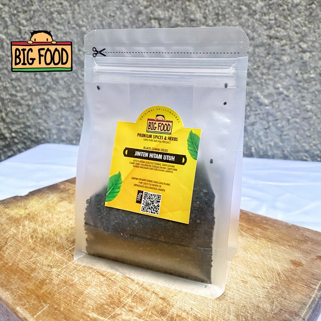 

Big Food Jinten Hitam Utuh Habbatussauda 100 gram