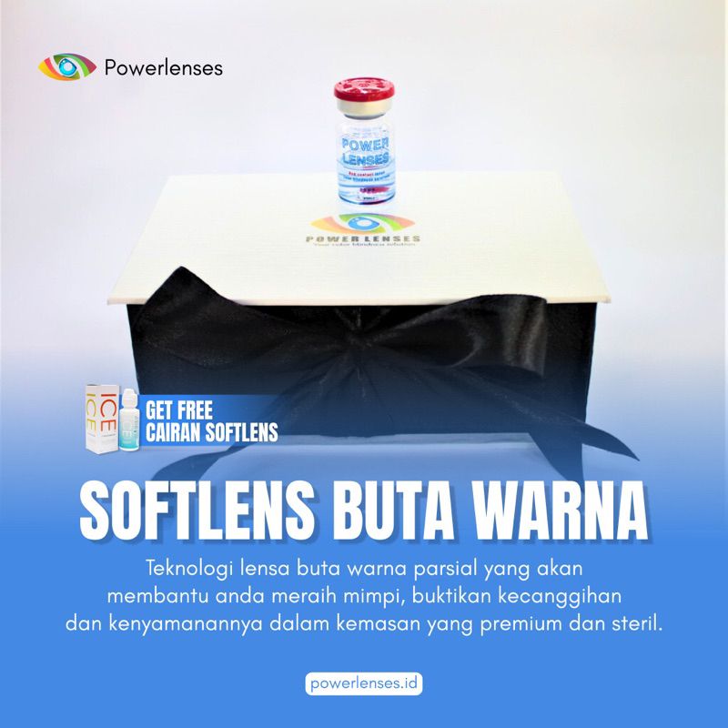 lensa buta warna powerlenses 6 Bulan - 1 Tahun | anti buta warna | lolos tes ishihara | Promo 2025