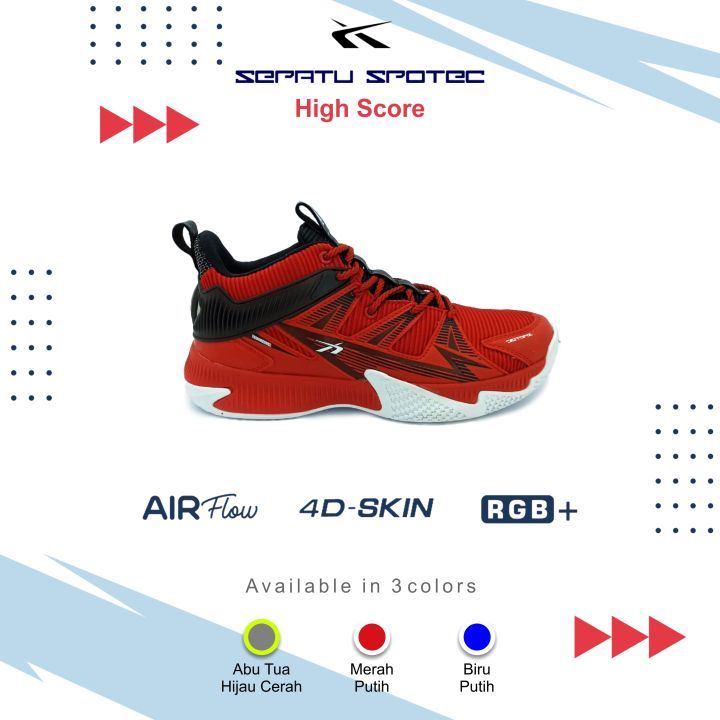 Sepatu Pria / Sepatu Basketball / Spotec / Highscore