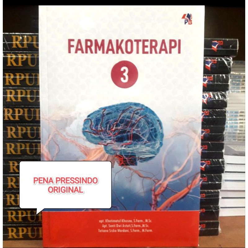 BUKU FARMAKOTERAPI 3 - KHOTIMATUL KHUSNA - ORIGINAL PENERBIT