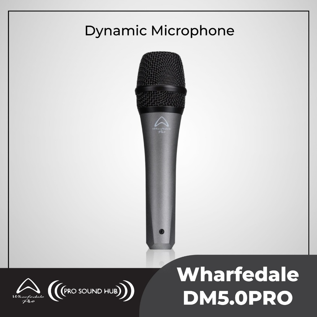 Wharfedale DM5.0pro DM5.0 DM5 DM-5 Microphone Mic Dynamic
