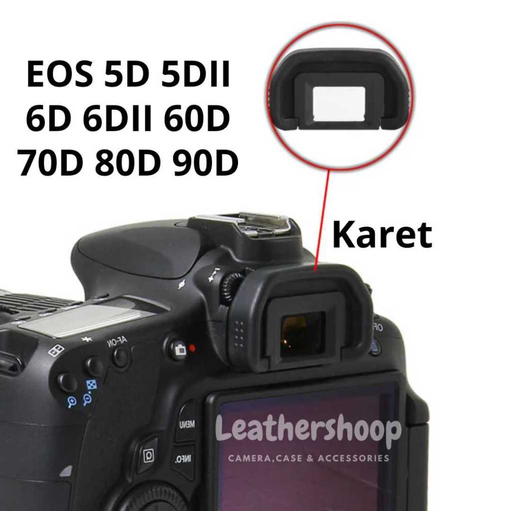 Eye Cap View Finder Canon EB Karet Ruber untuk EOS 5D 5DII 6D 6DII 60D 70D 80D 90D dll