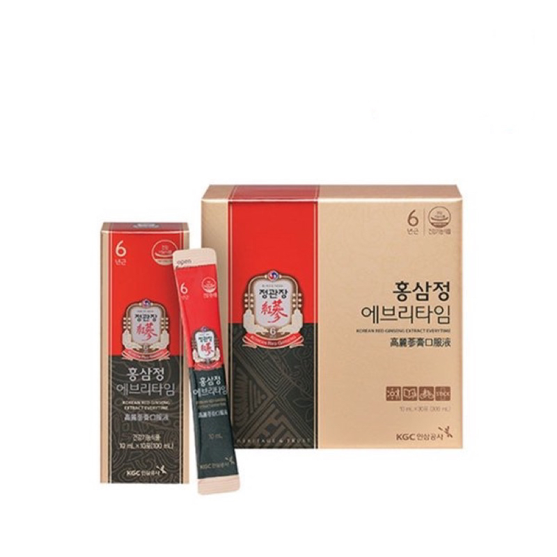 

Cheongkwanjang Korean Red Ginseng Extract Everytime 10ml x 30 sachets