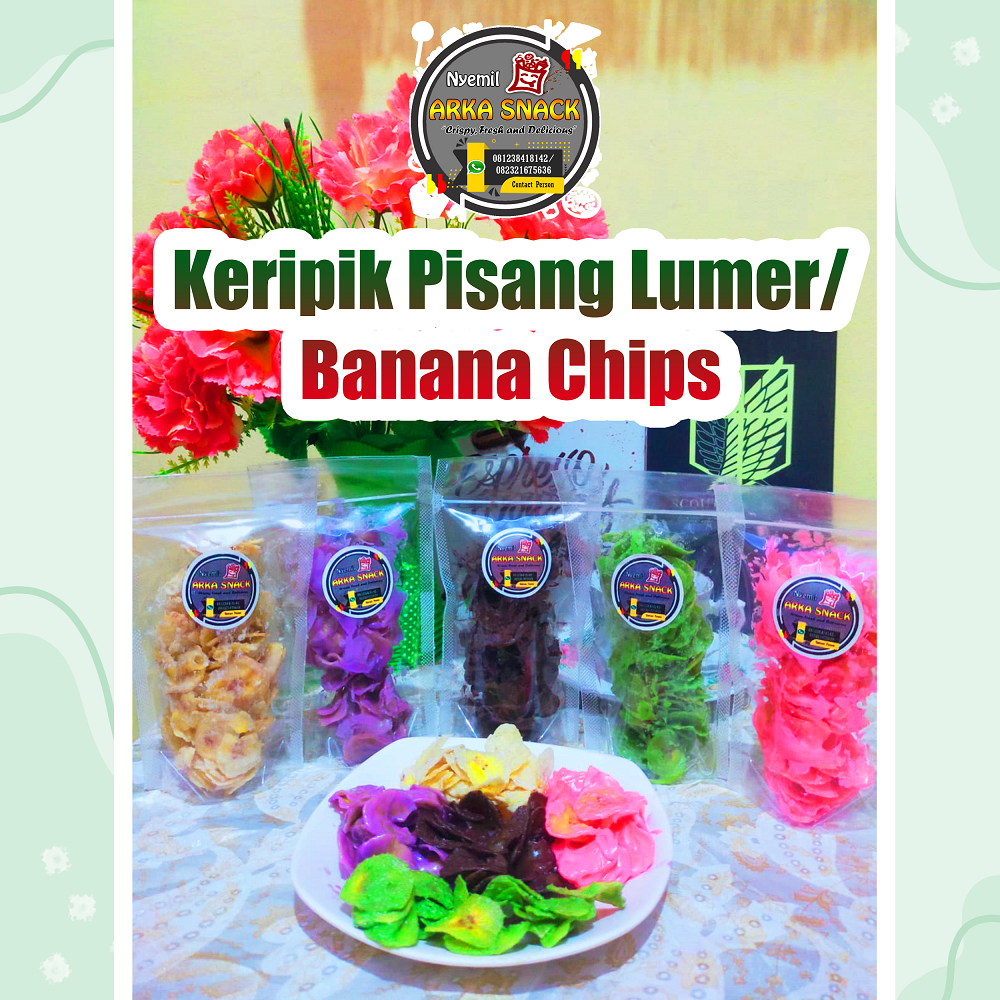 

Keripik Pisang Lumer/Banana Chips Termurah (Renyah, Enak dan Bikin Nagih)