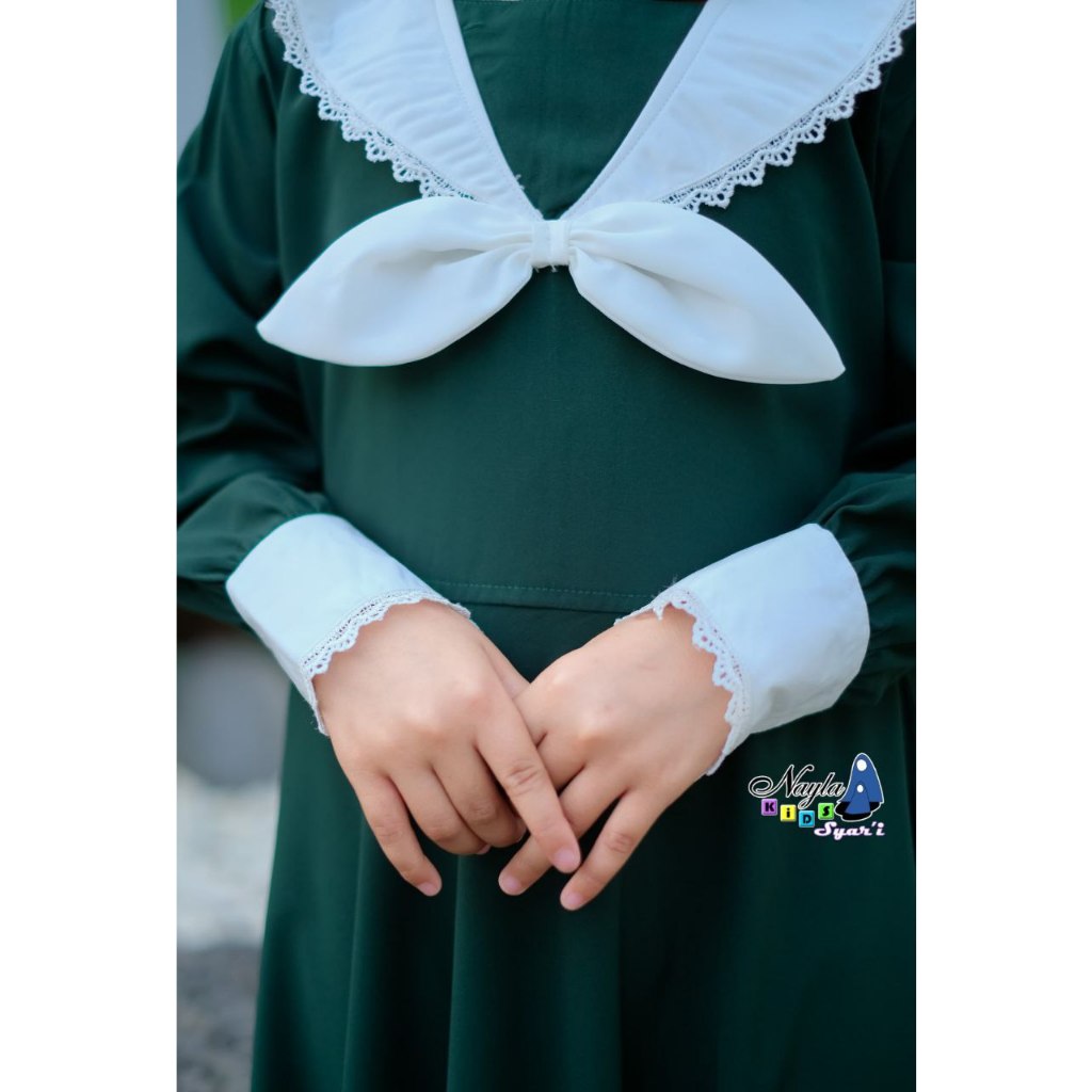 Sabrina Set Gamis Syari Kids Original By NAYLA KIDS