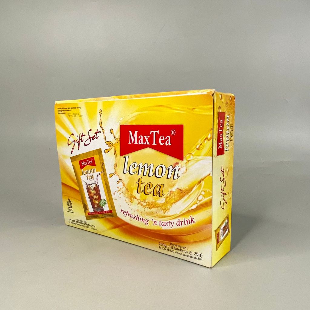 

Giftset Max Tea Lemon Tea 2x5x25g - 250g 10sachet