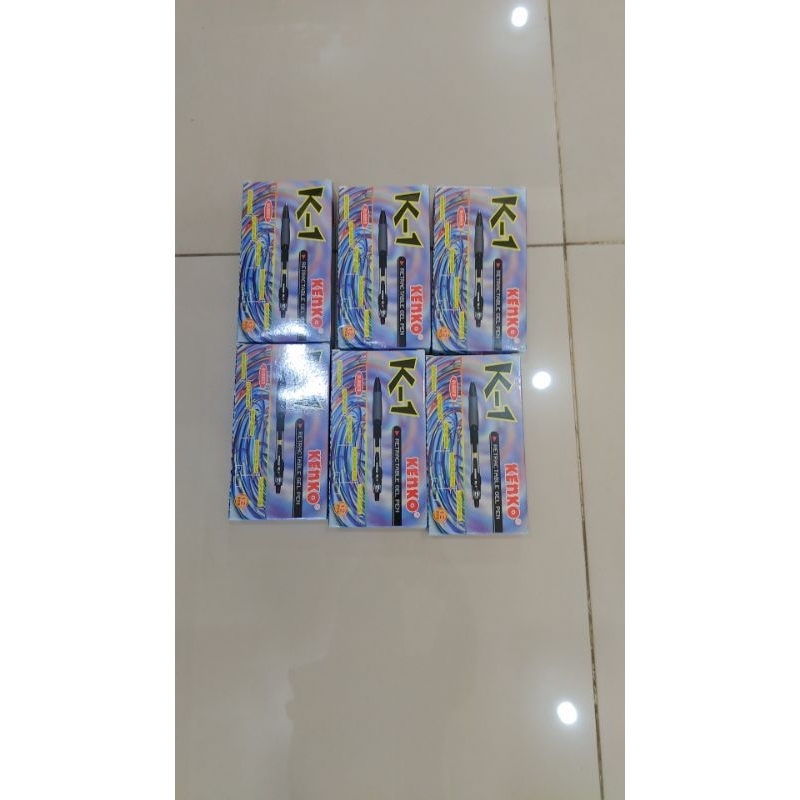 

Pena Gel Kenko K1 Hitam isi 12 pc