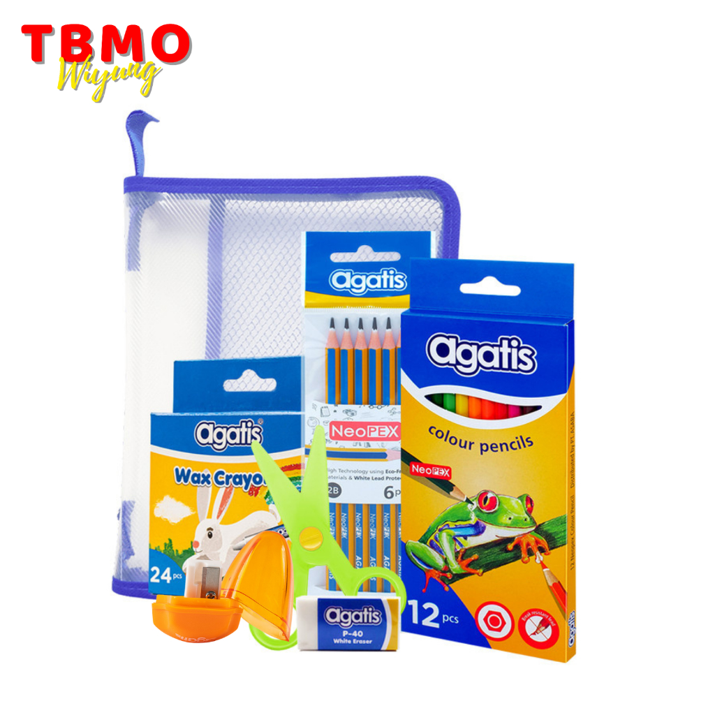 

Agatis Eco Coloring School Pack S3 Paket Mewarnai Agatis