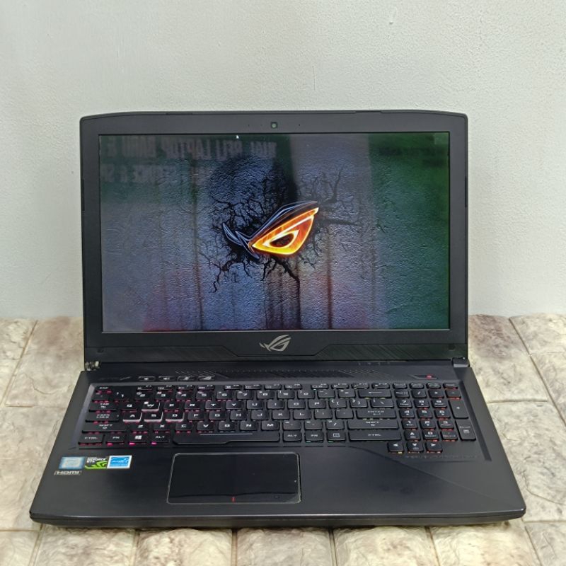 LAPTOP GAMING ASUS ROG STRIX INTEL CORE I7-8750H RAM 8 GB SSD 256/1TB