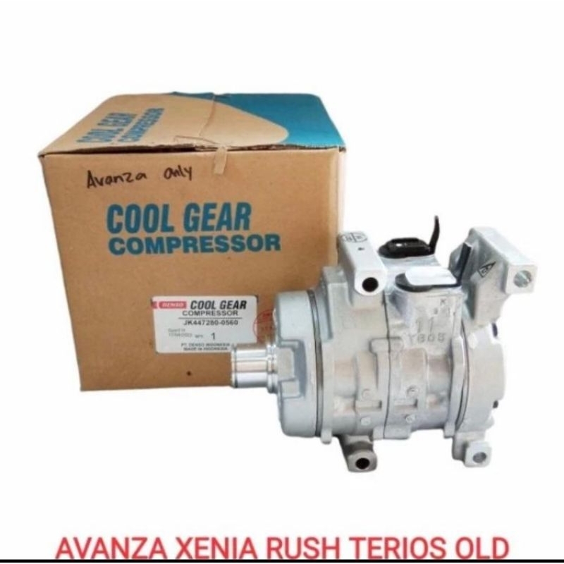 compresor kompresor ac mobil avanza lama coolgear original