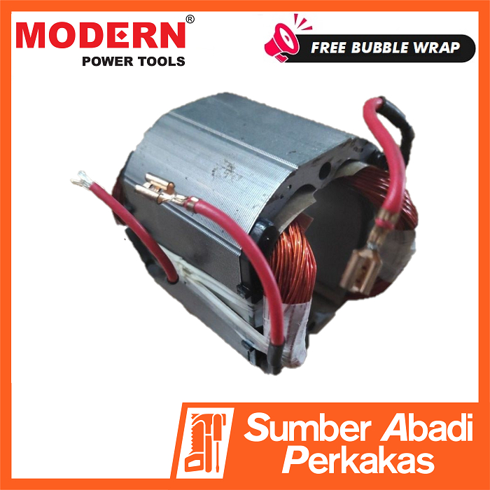 MODERN Stator M608 Gulungan Lilitan Rumah Armature Angker Mesin Table Saw Gergaji Meja Circular M-60