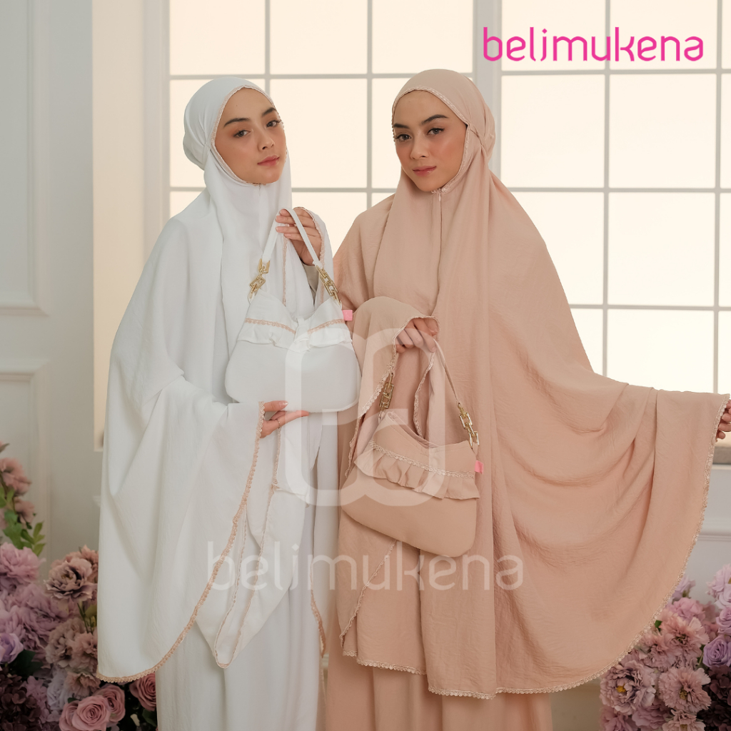 Mukena Dewasa 2in1 Crinkle Airflow Maura