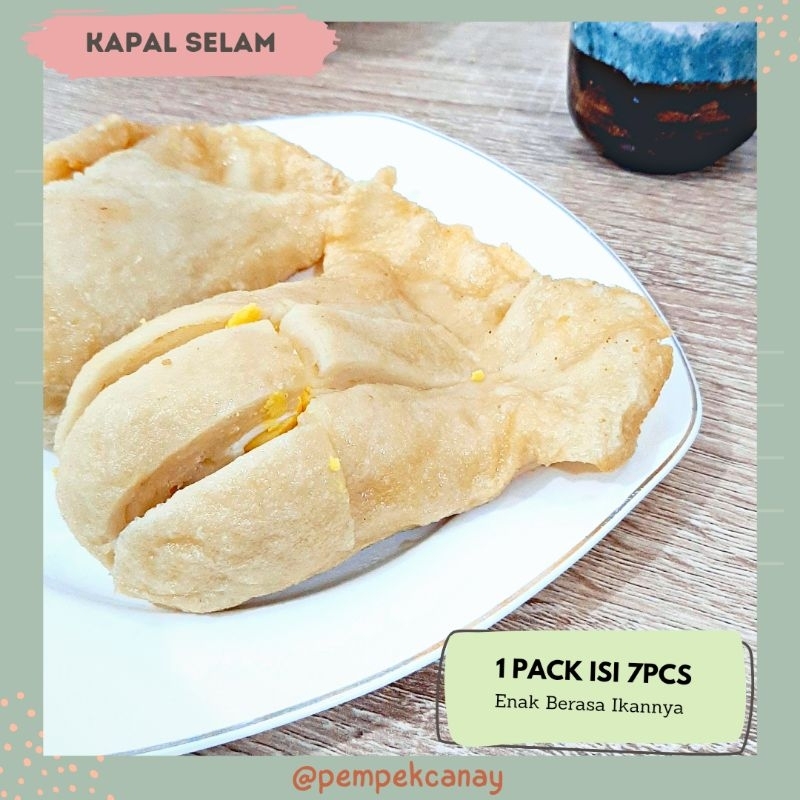 

Pempek Kapal Selam Isi 7pcs