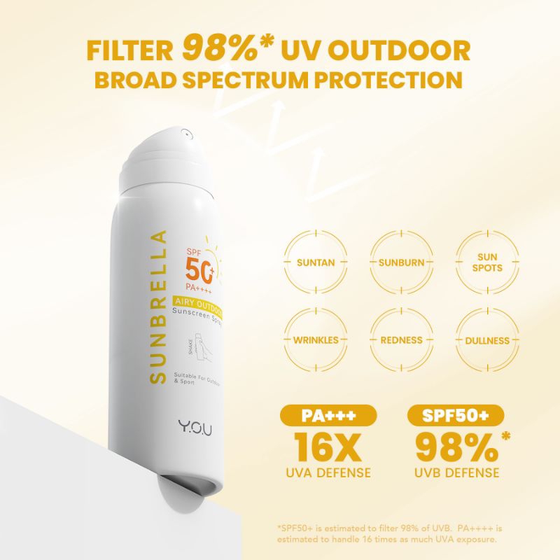 YOU SUNBRELLA AIRY OUTDOOR SUNSCREEN SPRAY