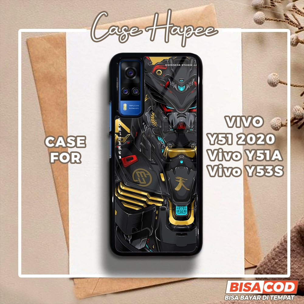 Case Vivo Y51 2020 Y51A Y53S Casing Vivo Y51 2020 Y51A Y53S [GNDM] Casehapee Case Glossy Case Aesthe
