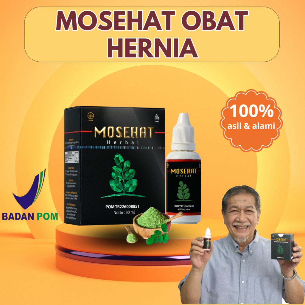 Mosehat Obat Hernia Turun Berok Peranakan