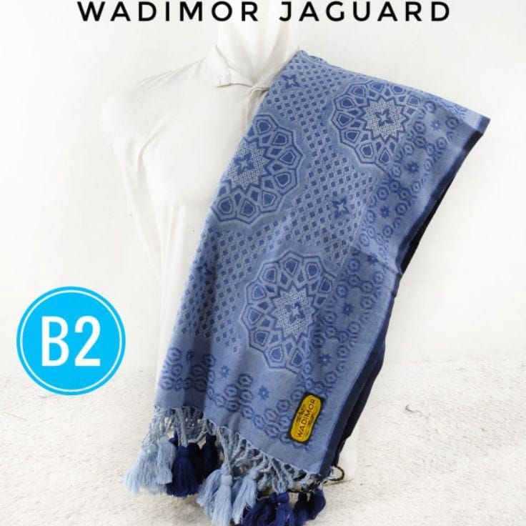 TrxKk9K4 Surban Wadimor Jaguar Subaiyah Panjang Jacquard Ecer Grosir