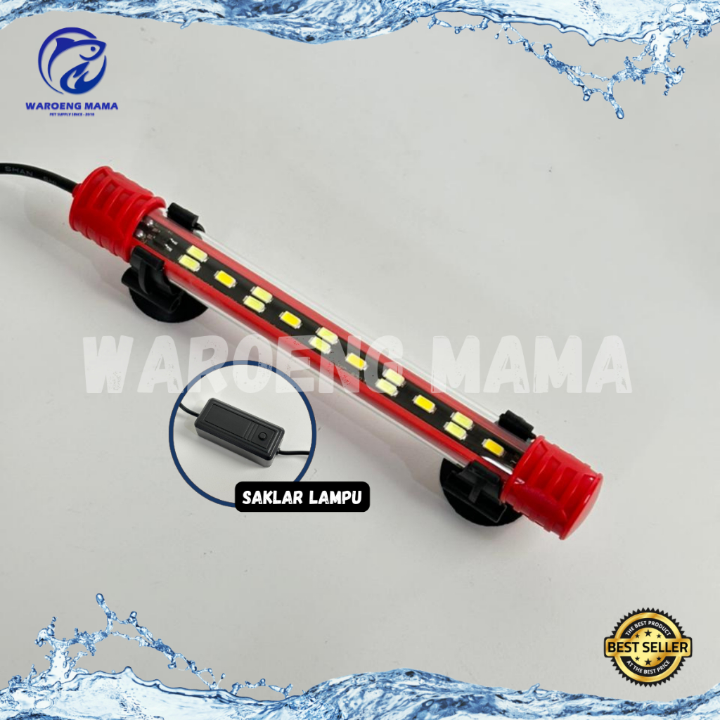 Lampu T4 Ekonomis Led Celup Aquarium Recent Day And Night 3 Mode N20 30 40 50 60 Lampu Aquascape