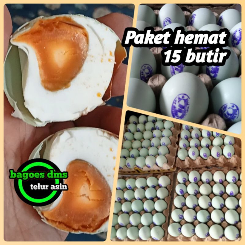 

Telur Asin Masir Matang KHAS SOLO (15 Butir)