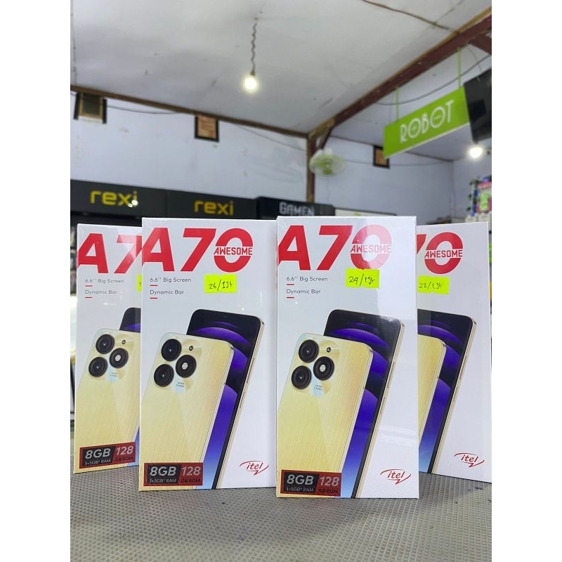 ITEL A70 RAM 8/128 GB