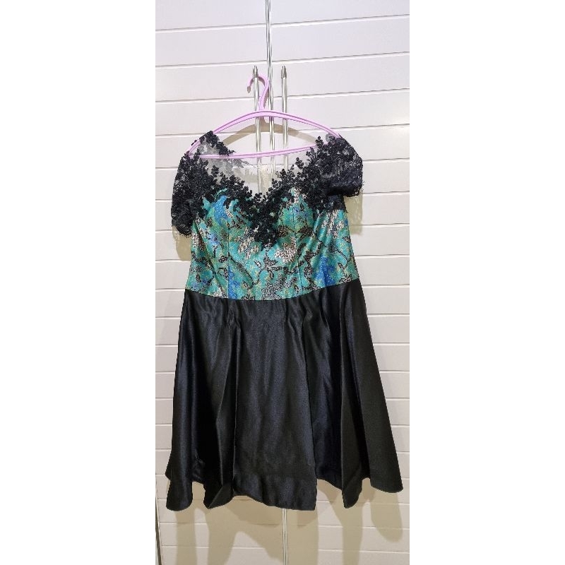 Dress jumbo motif batik preloved