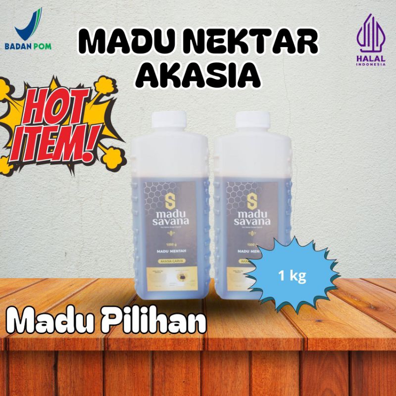 

MADU MURNI AKASIA 1 KG MADU SAVANA