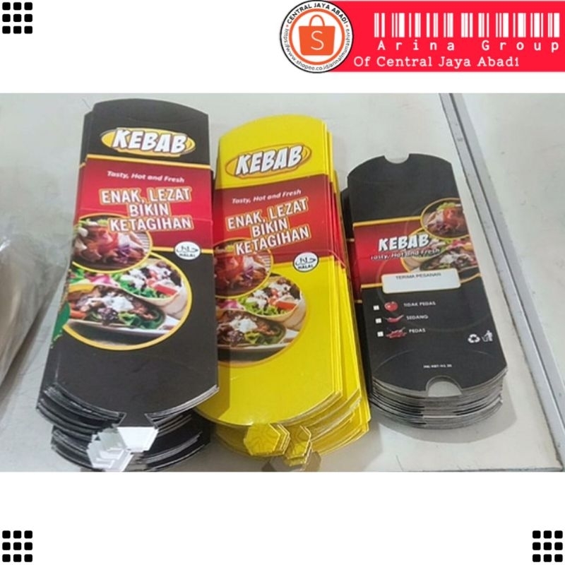 

KERTAS KEBAB TARIKAN BAHAN IVORI PUTIH UKURAN 24 × 9,2 CM HIGH QUALITY TEBAL PRODUK TERBARU | KOTAK KEBAB IVORI PUTIH KEKINIAN | DUS KEBAB VIRAL TIKTOK | KEMASAN KEBAB | BOX KEBAB 1 PCS MURAH | TOKO KEBAB OFFICIAL | SHIVACORP 8377