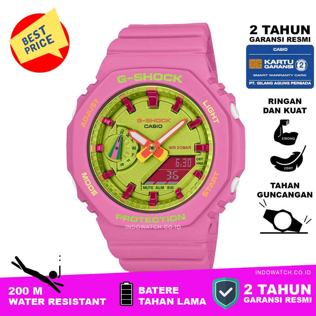 Casio G-Shock GMA-S2100BS-4A g shock gma s2100 original garansi resmi