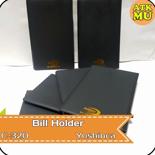 

Ready Stok Bill Holder Cover Bill Pocket Magnet Yushinca C-320 07F