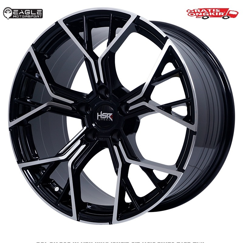 VELG MOBIL R19 RING 19 VELG BMW MODEL CELONG HSR LOPOK PCD 5X112 ET35