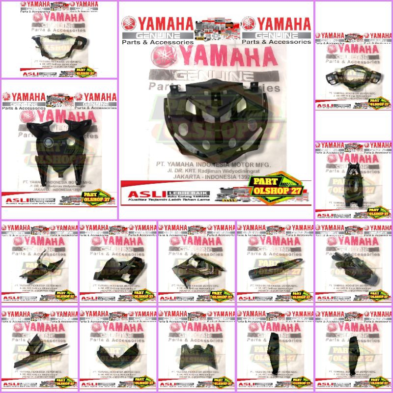 COVER BODY BODY KASAR VARIAN JUPITER MX KING 150 TAHUN 2015-2018 ASLI ORIGINAL YAMAHA