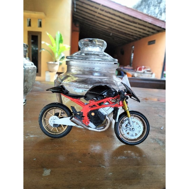 miniatur handmade cbr250rr trondol skala 1:12