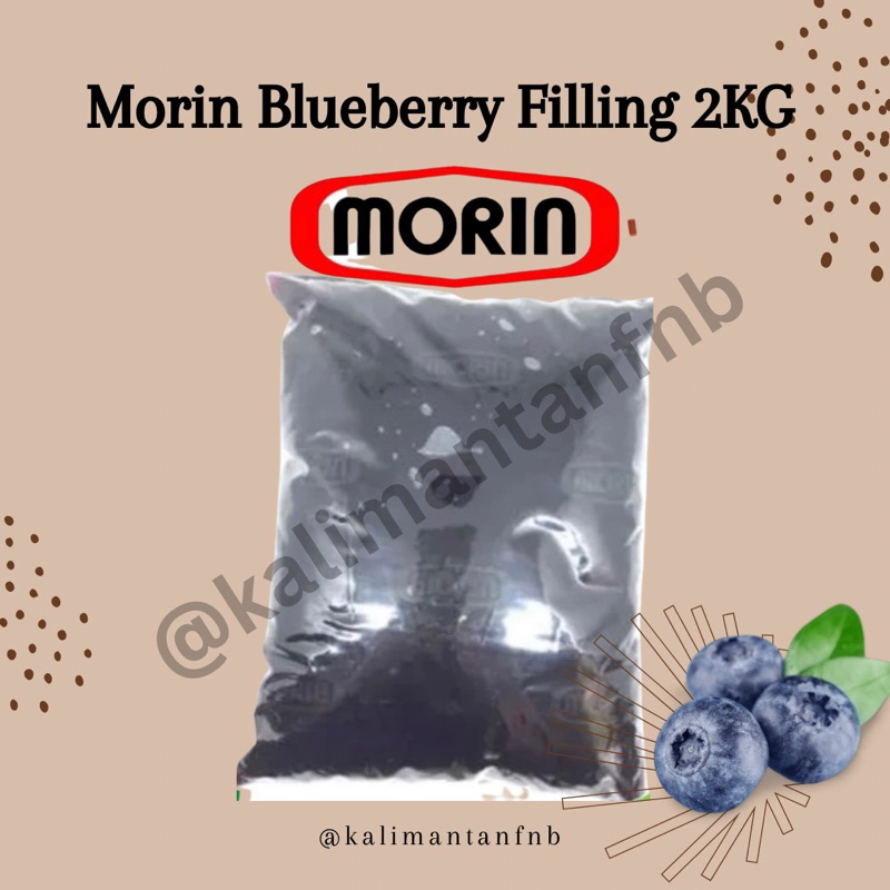 

Morin Blueberry Filling 2kg